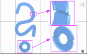FAQ 005593 | A secção de uma barra torce repentinamente sobre o próprio eixo ao longo de uma barra no meu modelo do RFEM 6 ou RSTAB 9. Porque é que isso acontece e como é que se pode corrigir?